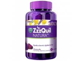 Imagen del producto ZzzQuil NATURA Gominolas de Melatonina 1mg y Valeriana 60u